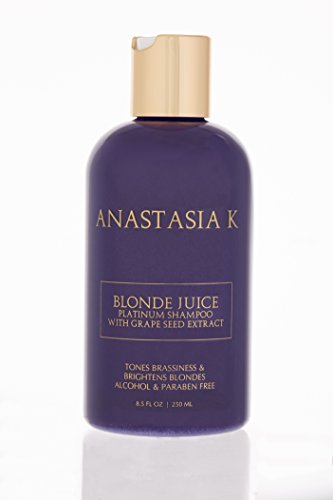 Powerful Purple Shampoo - Tones Brassiness and brightens blondes, Color Treated, Silver, Grey Hair - ALCOHOL AND Paraben Free, NO ANIMAL TESTING, made in the usa