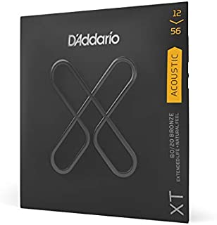 D'Addario XT 80/20 Bronze Acoustic Guitar Strings (XTABR1256)