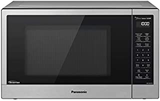 Panasonic Compact Microwave Oven with 1200 Watts of Cooking Power, Sensor Cooking, Popcorn Button, Quick 30sec and Turbo Defrost - NN-SN67KS - 1.2 Cu. Ft (Stainless Steel / Silver)