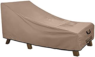 ULTCOVER Waterproof Patio Lounge Chair Cover Heavy Duty Outdoor Chaise Lounge Covers - 68L x 30W x 30H inch