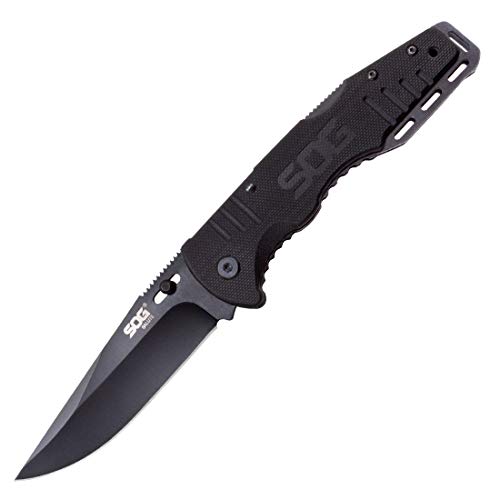 SOG Folding Pocket Knife  with Thumbstud (FF11-CP)