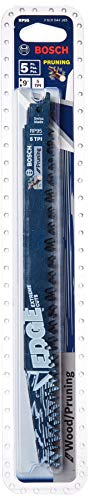 Bosch RP95 5 pc. 9 In. 5 TPI Edge Reciprocating Saw Blades for Pruning