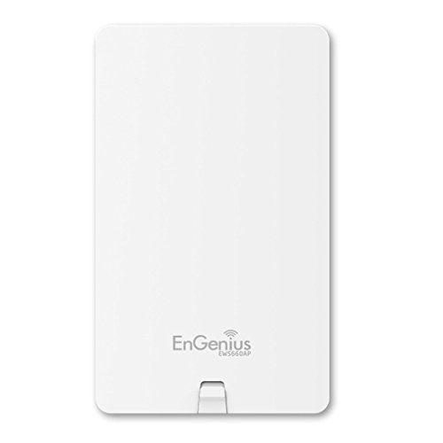 EnGenius Technologies EWS660AP Wi-Fi 5 AC1750 3x3 Dual Band Outdoor Managed Access Point Features IP55 Rated, MU-MIMO, 29dBm Transmit Power, GigE Port (PoE Injector and Mounting Kit Included)