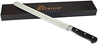 MAIRICO Ultra Sharp Premium 11-inch Stainless Steel Carving Knife - Ergonomic Design - Best for Slicing Roasts, Meats, Fruits and Vegetables