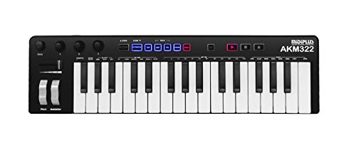 midiplus, 32-Key MIDI Keyboard Controller, 32-Key (AKM322)