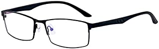 ALWAYSUV Black Classical Nearsighted Shortsighted Myopia Glasses -1.0 to -4.0 for Men Women These Are Not Reading Glasses (Black, -3.0)