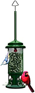 Squirrel Buster Standard Squirrel-proof Bird Feeder w/4 Metal Perches, 1.3-pound Seed Capacity