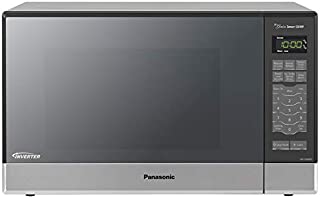 Panasonic Microwave Oven NN-SN686S Stainless Steel Countertop/Built-In with Inverter Technology and Genius Sensor, 1.2 Cu. Ft, 1200W