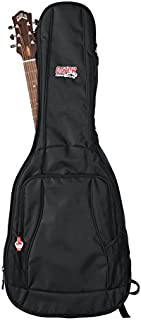 Gator Cases 4G Series Gig Bag For Acoustic Guitars with Adjustable Backpack Straps; Fits Most Dreadnaught Style Acoustic Guitars (GB-4G-ACOUSTIC)