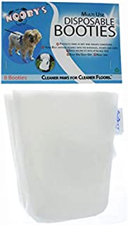 Nooby's Veterinary Dog Boots 8-Pack Protects Wounds, Bandages and Casts Indoors and During Short Walks Outside. Medical Dog Booties for Maximum Wound Recovery. (SM 1.75