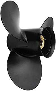 YOUNG MARINE Aluminum Outboard Propeller for Mercury Engines 13 Spline Tooth (30-70HP 10 1/2x13)