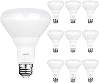 Hykolity 10 Pack Flood Light Bulb, BR30 LED Bulb for Indoor/Outdoor Downlight Recessed Can Light, Dimmable, 11W=75W, 5000K Daylight, 850lm, E26 Base, UL Listed