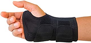 Carpal Tunnel Wrist Brace for Men and Women - Day and Night Therapy Support Splint for Relief of Arthritis, Wrists, Arm, Thumb and Hand Pain - Adjustable Straps (Right Hand - Large-XL)