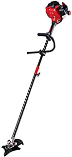 Craftsman WS235 2-Cycle 17-Inch Straight Shaft Gas Powered Brush Cutter and String Trimmer Handheld Weed Wacker with Attachment Capabilities for Lawn Care, Liberty Red