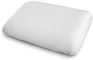 Ambesonne Side Sleeper Anti Snore Pillow with Decorative Cover, Healthy Cool to The Touch Padding for Stomach and Back Sleepers Polyester Fabric Cushion Sham, 30