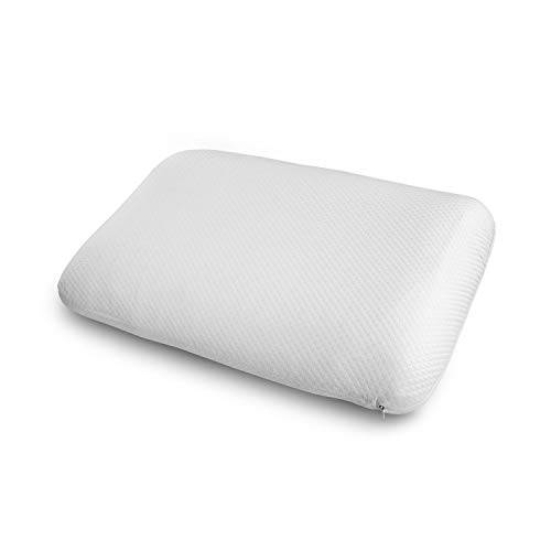 Ambesonne Side Sleeper Anti Snore Pillow with Decorative Cover, Healthy Cool to The Touch Padding for Stomach and Back Sleepers Polyester Fabric Cushion Sham, 30