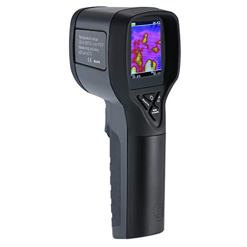 Hti HT-175, Infrared (IR) Thermal Imager/Gun/Detector with IR Resolution 1024 Pixels & Temperature Range from -4~572°F, 6Hz Refresh Rate