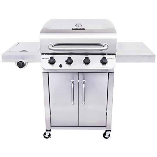 Char-Broil 463375919 Performance Stainless Steel 4-Burner Cabinet Style Liquid Propane Gas Grill