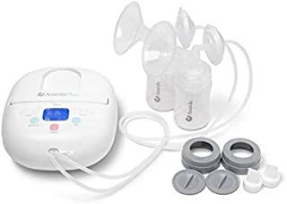 Ameda MYA Pro Hospital Strength Electric Breast Pump, Includes 24mm Flanges, Freezer-Safe Storage Bottles, White