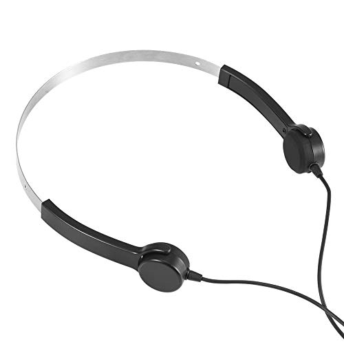 YKL-801 Bone Conduction Headsets Wired Hearing Aids Bone Conduction Headphones 3.5mm AUX in Audio Cable to Phone Tablet Notebook fit for Hearing Difficulties