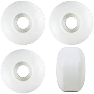 choice Skateboard 99a Wheels, White, 50 mm