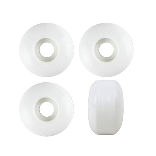 choice Skateboard 99a Wheels, White, 50 mm