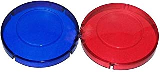 Hot Tub Classic Parts Marquis Spa Red and Blue Light Lens Covers MRQ740-0060