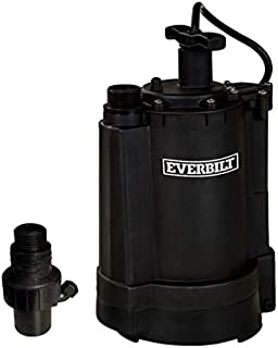 Everbilt UT03301 1/3 HP Automatic Submersible Pump