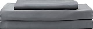 HotelSheetsDirect 100% Bamboo Bed Sheet Set, Cooling Sheets, Moisture Wicking Bed Sheets, Great for Hot Sleepers, Softer Than Silk Bed Sheets (Queen, Dark Gray)