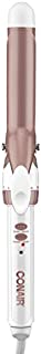 Conair Double Ceramic Curling Iron, 1 Inch Curling Iron, White/Rose Gold