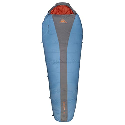 Kelty Cosmic 20 Degree Down Sleeping Bag - Ultralight Backpacking Camping Sleeping Bag with Stuff Sack, Blue, Regular