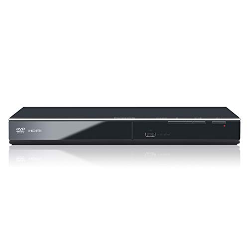 Panasonic DVD Player DVD-S700 (Black) Upconvert DVDs to 1080p Detail, Dolby Sound from DVD/CDs View Content Via USB