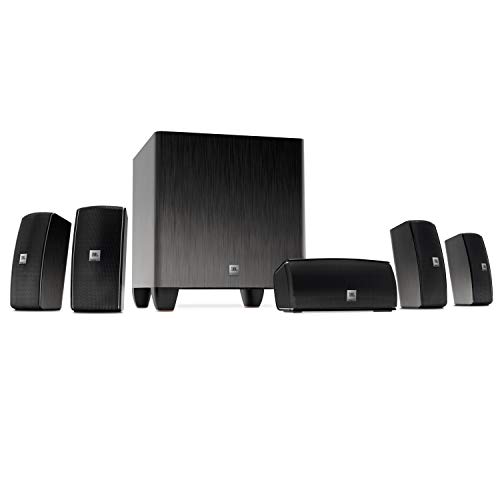 JBL Cinema 610 Advanced 5.1 Home Theater Speaker System with Powered Subwoofer