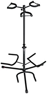 Gator Frameworks Adjustable Triple Guitar Stand; Holds Three Electric or Acoustic Guitars (GFW-GTR-3000)