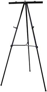 Lightweight Aluminum Flip-Chart Presentation Easel, 70 Inches, Black