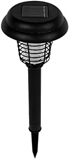 Solar Powered Light, Mosquito and Insect Bug Zapper-LED/UV Radiation Outdoor Stake Landscape Fixture for Gardens, Pathways, and Patios by Pure Garden