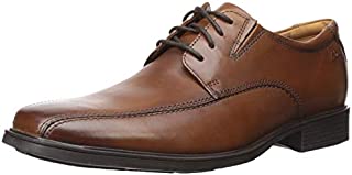 Clarks Men's Tilden Walk (new Color) Oxford, Dark Tan Leather, 10.5 M US