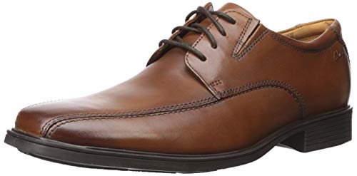 Clarks Men's Tilden Walk (new Color) Oxford, Dark Tan Leather, 10.5 M US