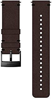 Suunto Watch Strap, 24mm, Leather, Brown Black- Urban, M: 130-230 mm