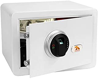 TIGERKING Security Safe Box,Biometric Fingerprint Safe,for Home,Jewelry and Cash,Suitable for Use in Homes,Hotels,Dormitories and Offices