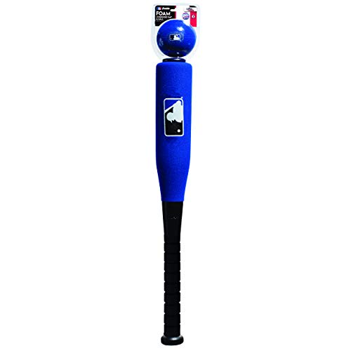 Franklin Sports Foam Baseball Set - Kids Baseball and Bat Set - Includes Foam Bat and Ball - Colors May Vary - Perfect for Beginners - Official MLB Licensed Product, Assorted