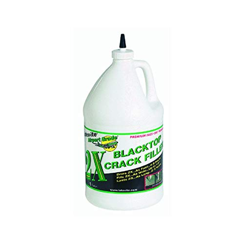 DALTON ENTERPRISES 31263 Airport Grade 2X Blacktop Crack Filler, 1 Gallon