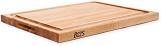 John Boos CB1054-1M2418150 Cutting Board, 24 Inches x 18 Inches x 1.5 Inches, Maple with Juice Groove