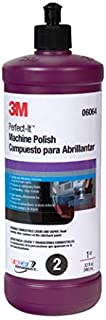 3M Perfect-It Machine Polish (06064)  For Paint and Gelcoat on Cars, Boats, Trucks and RVs  8 ounces, White