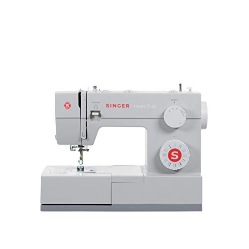 SINGER | Heavy Duty 4423 Sewing Machine with 23 Built-In Stitches -12 Decorative Stitches, 60% Stronger Motor & Automatic Needle Threader, Perfect for Sewing all Types of Fabrics with Ease