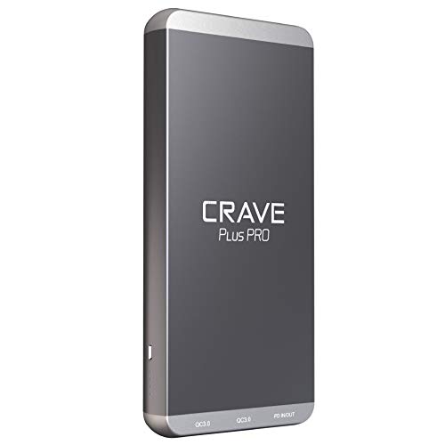 PD Power Bank, Crave Plus PRO Aluminum Portable Charger