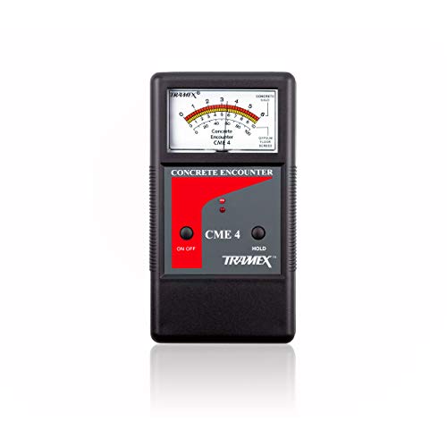 Tramex CME4 Tramex Non Destructive Concrete Moisture Meter Encounter 4, Measuring Range: 2-6% H2O