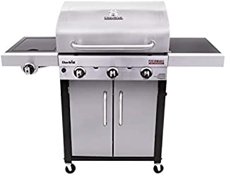 Char-Broil 463371719 Performance TRU-Infrared 3-Burner Cabinet Style Gas Grill, Stainless Steel