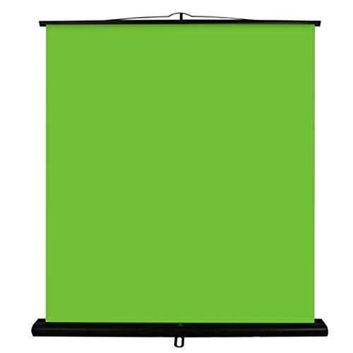 Valera Creator 95: Collapsible Green Screen for Streaming | 75 x 58 Screen Area | 11 lbs  Lightest in-Class | 10 Second Setup | Chroma Key Wrinkle Resistant Screen | Works in Low Light Conditions