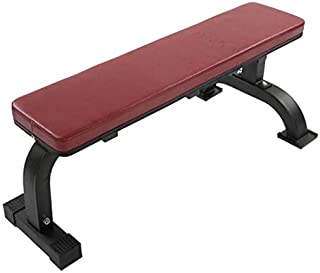 hyy Deluxe Versatile Rated 500kg Flat Utility Workout Bench Station for Home Gym Weightlifting and Strength Training Exercise Weights for Home